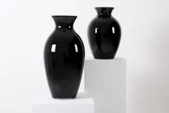 Adina, Vaas, Zwart, Mondgeblazen, 70Cm
