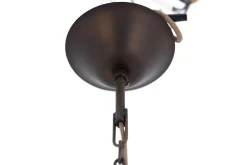 Aimee, Hanglamp, Raffia En Ijzer, L