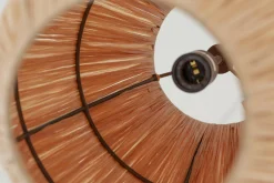 Aimee, Hanglamp, Raffia En Ijzer, S