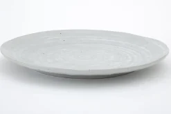 Alanah, Bord, Keramiek, Grijs, 27Cm
