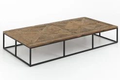 Archy, Salontafel, Rechthoekig, Hout En Metaal