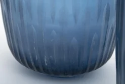 Arez, Vaas, Glas, Blauw, L