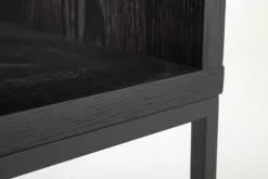 Armand, Bureau, Zwart Eiken En Metaal