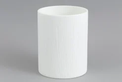 Ayla, Vaas, Glas, Wit, O17,5X21,5H