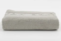 Baobao, Badhanddoek, Lichtgrijs, 100X180 Cm