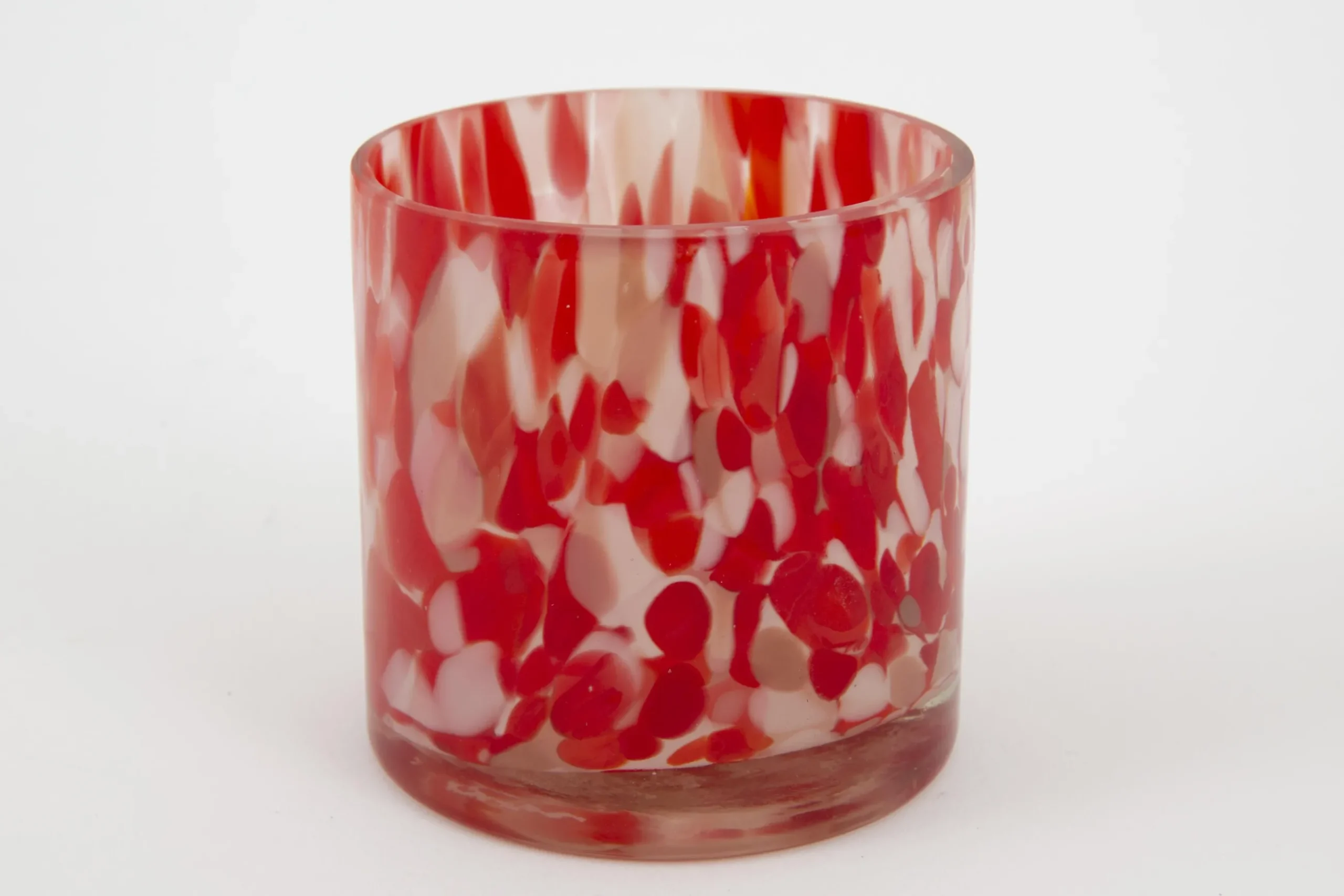 Bardi, Theelichthouder, Glas, Rood