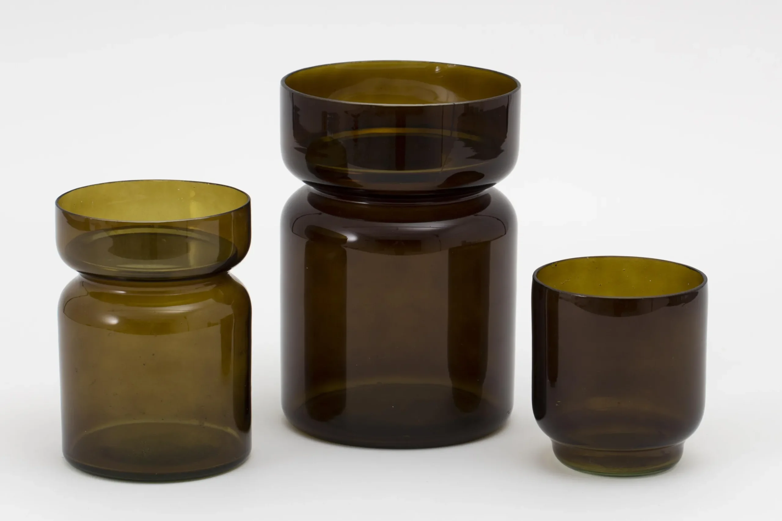 Berami, Kandelaar, Glas, Bruin, L