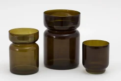 Berami, Kandelaar, Glas, Bruin, S