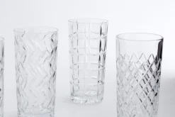 Bogart, Hoog Glas, Handgeslepen, Set Van 6