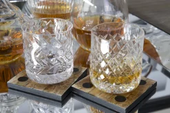 Bogart, Whiskyglas, Handgeslepen, Set Van 6