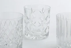 Bogart, Whiskyglas, Handgeslepen, Set Van 6
