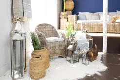 Charme, Lantaarn, Staal En Glas, Xl