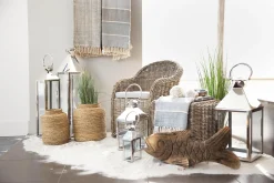 Charme, Lantaarn, Staal En Glas, Xl