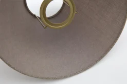 Circum, Lampenkap, Naturel En Grijs, Conisch, 23 Cm