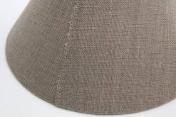 Circum, Lampenkap, Naturel En Grijs, Conisch, 23 Cm