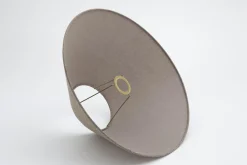 Circum, Lampenkap, Naturel En Grijs, Conisch, 45 Cm