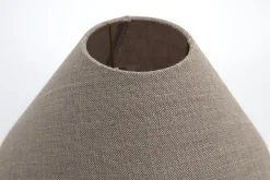 Circum, Lampenkap, Naturel En Grijs, Conisch, 55 Cm