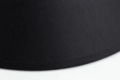 Circum, Lampenkap, Zwart En Goud, Conisch, 23 Cm