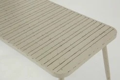 Claire, Tuintafel, 150X75, Retro Wit