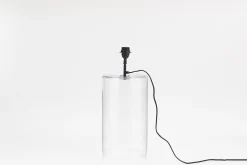 Cypri, Tafellamp, Glas, Zwart, L