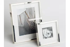 Dozen, Fotolijst, Verzilverd En Gelakt, 8X8