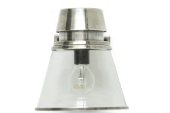 Edwardo, Wandlamp, Messing, Antiek Zilver