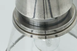 Edwardo, Wandlamp, Messing, Antiek Zilver