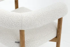 Fancy, Fauteuil, Stof, Wit