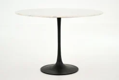 Fano, Eettafel, Rond, Wit Marmer