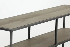 Farra, Consoletafel, Verweerd Eiken En Ijzer