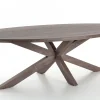 Forino, Eettafel, Gerookt Eikenhout, 210 Cm