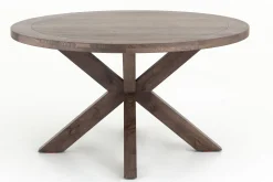 Forino, Eettafel, Gerookt Eiken, Rond, 110 Cm