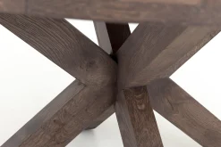 Forino, Eettafel, Gerookt Eiken, Rond, 110 Cm