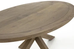 Forino, Eettafel, Verweerd Eiken, 210 Cm, Model 2