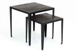 Georgion, Bijzettafel, Vierkant, Set Van 2