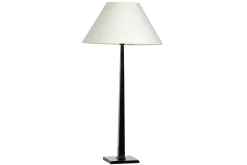 Gordes, Tafellamp, Zwart, Aluminium, H 78 Cm