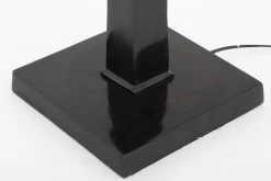 Gordes, Vloerlamp, Zwart, Aluminium