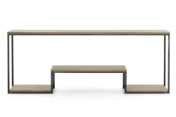 Hattie, Consoletafel, Verweerd Eiken En Ijzer