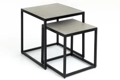 Hayes, Bijzettafel, Vierkant, Set Van 2
