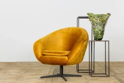Isaac, Standaard, Metaal, Zwart, H 75 Cm