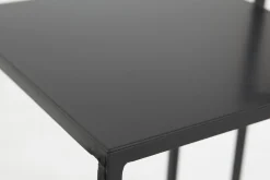 Isaac, Standaard, Metaal, Zwart, H 75 Cm