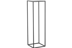 Isaac, Standaard, Metaal, Zwart, H 95 Cm