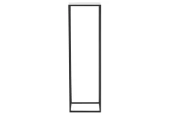 Isaac, Standaard, Metaal, Zwart, H 95 Cm