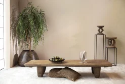 Isaac, Standaard, Metaal, Zwart, H 55 Cm