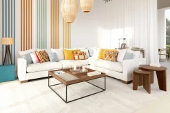 Jalon, Salontafel, Vierkant, Hout En Metaal