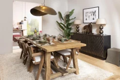 Jeffrey, Eettafel, Oud Eiken, 300 Cm