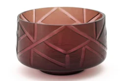 Jelger, Kom, Glas, Rook/Mauve, L