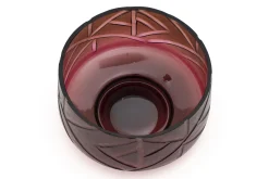 Jelger, Kom, Glas, Rook/Mauve, L