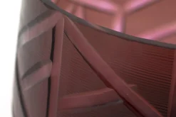 Jelger, Kom, Glas, Rook/Mauve, L