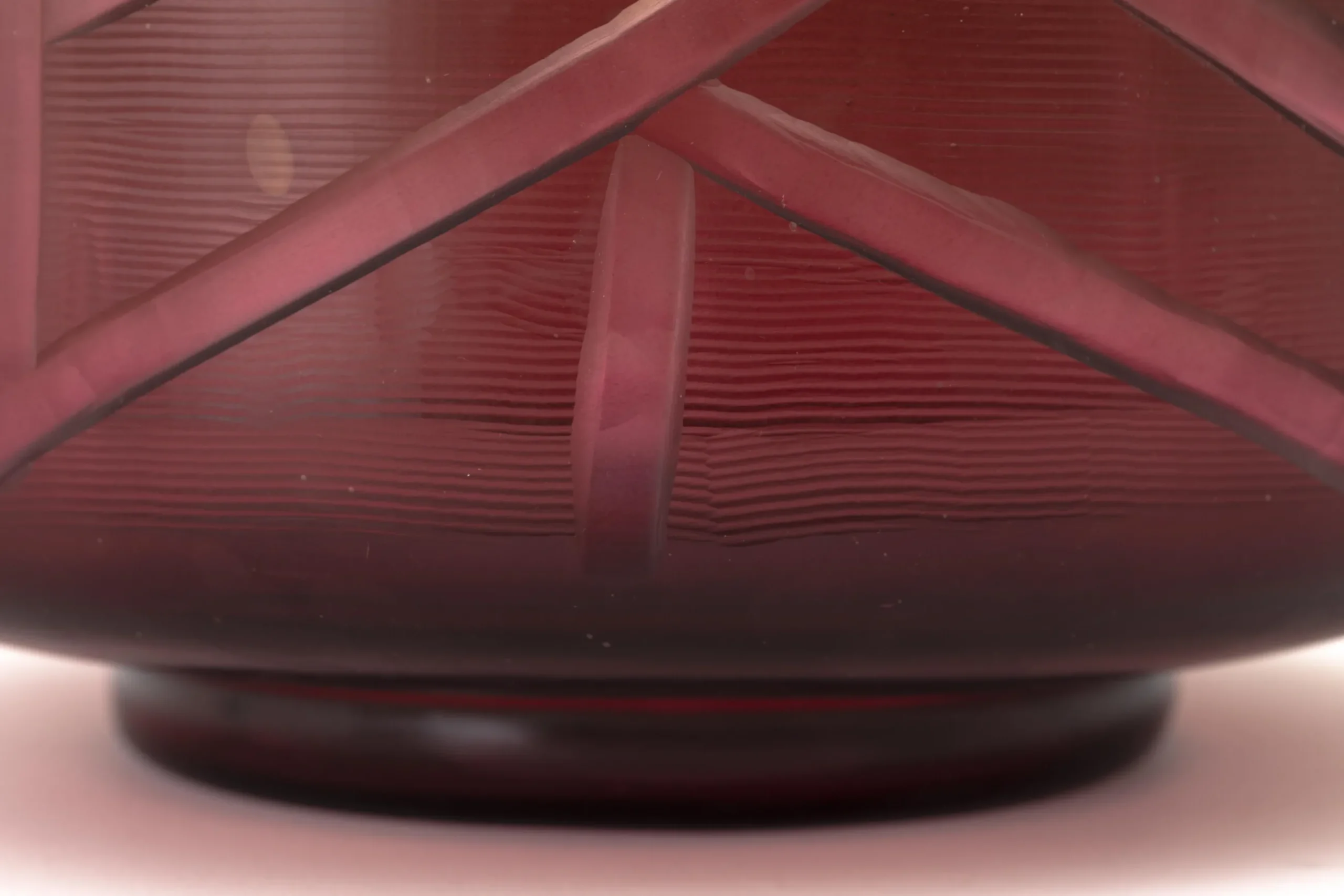 Jelger, Kom, Glas, Rook/Mauve, L